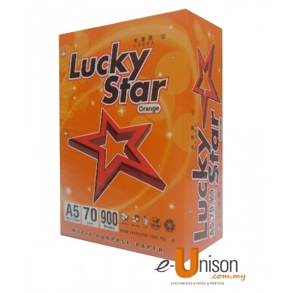 Lucky Star Multi Purpose Paper A5 70gms