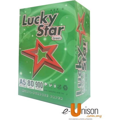 Lucky Star Multi Purpose Paper A5 80gms