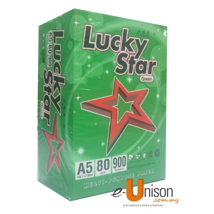 Lucky Star Multi Purpose Paper A5 80gms