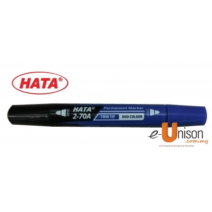 Hata Twin Tip Permanent Marker 2-70A