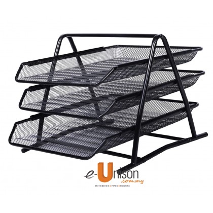 Wire Mesh 3-Tier Tray