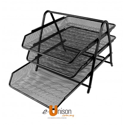 Wire Mesh 3-Tier Tray